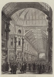 Novo mercado de Leadenhall, interior